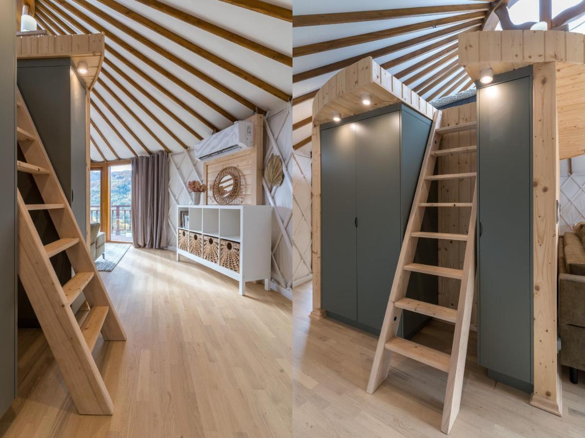 Tylmanowa Gorski Glamping - Caloroczne Jurty Z Widokiem מראה חיצוני תמונה