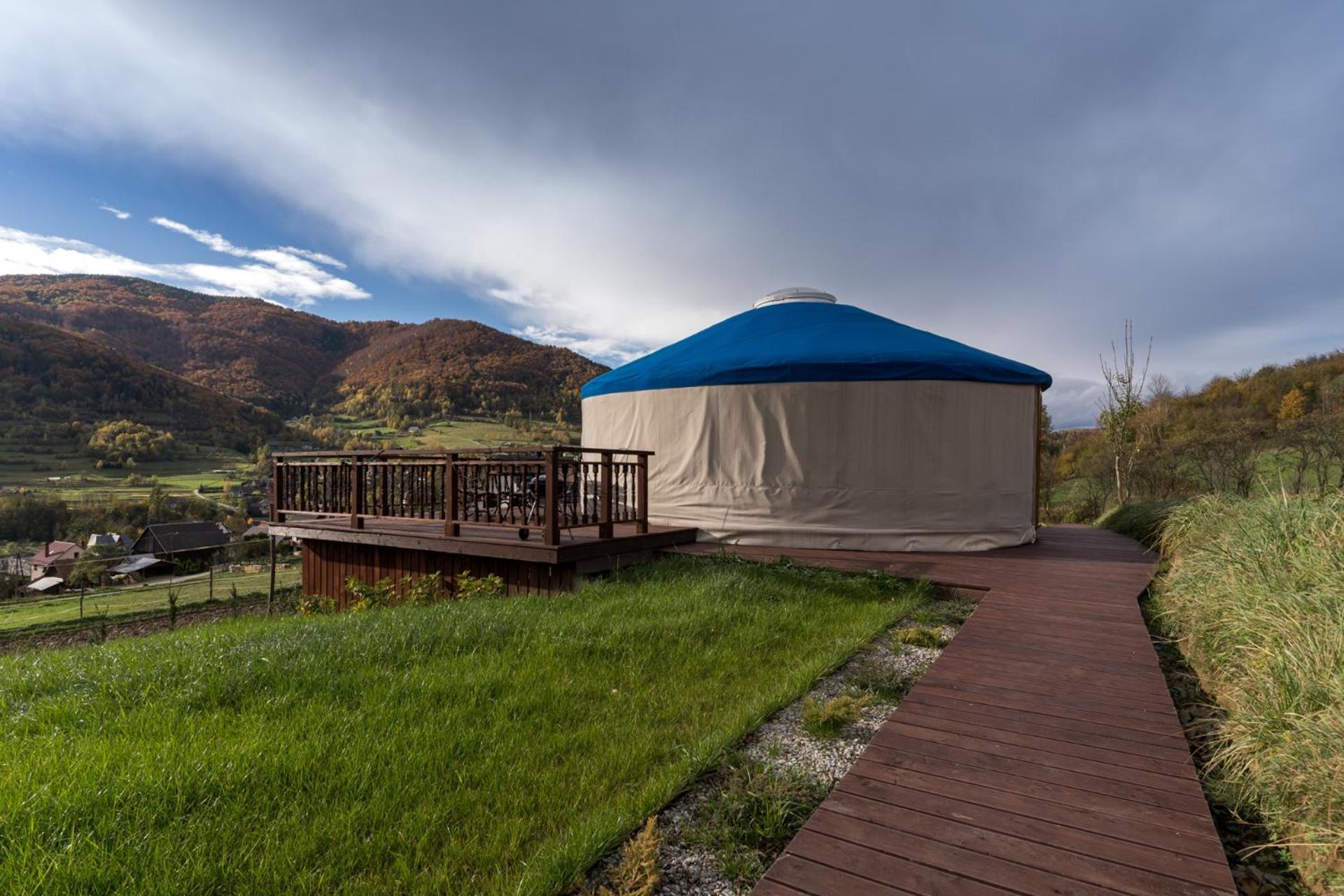 Tylmanowa Gorski Glamping - Caloroczne Jurty Z Widokiem מראה חיצוני תמונה