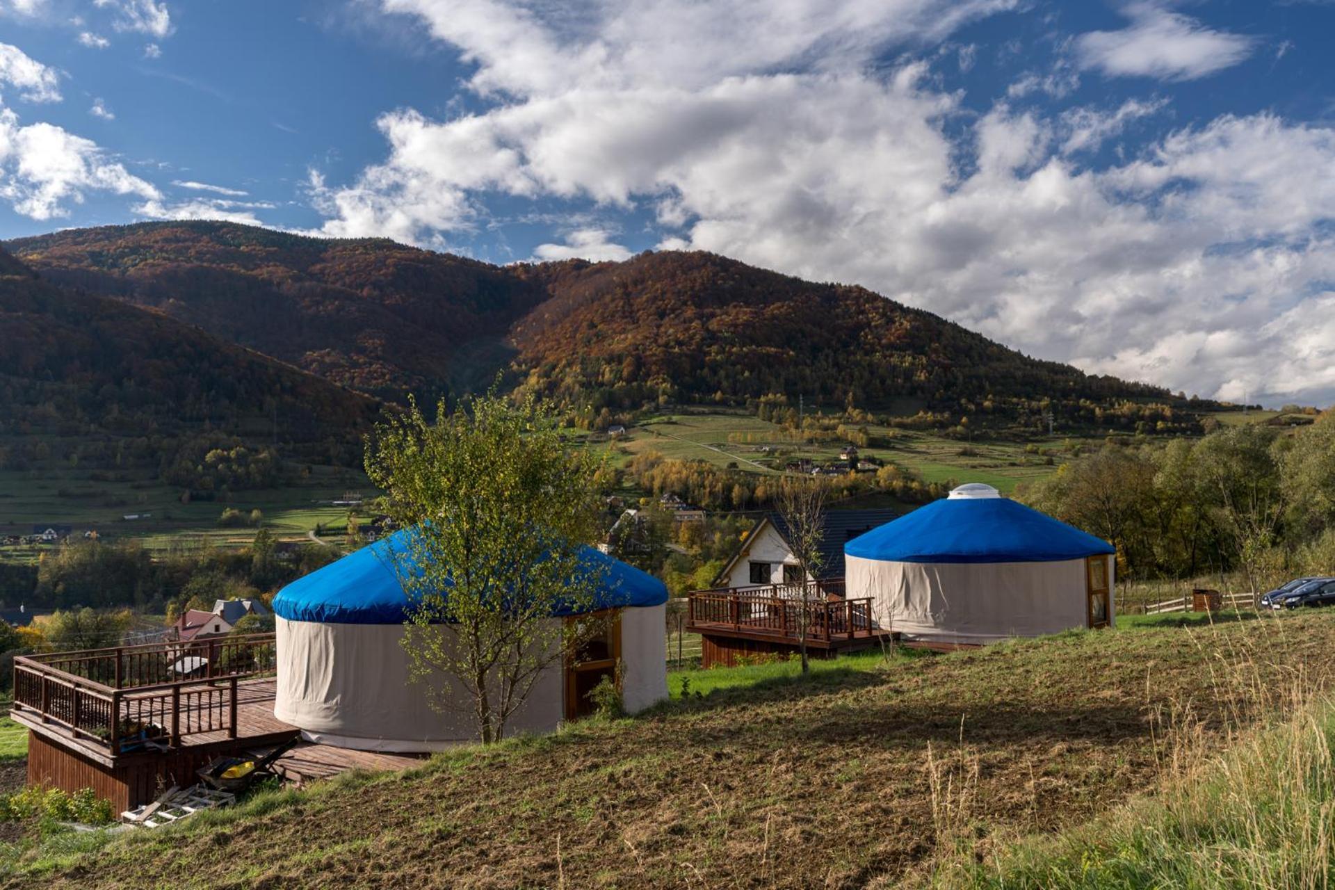 Tylmanowa Gorski Glamping - Caloroczne Jurty Z Widokiem מראה חיצוני תמונה
